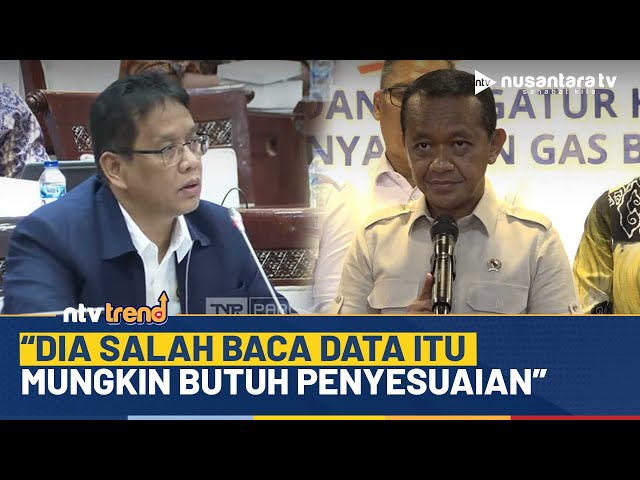 Youtube Thumnail image of : Bahlil Tegaskan Menkeu Purbaya Salah Baca Data Harga Elpiji 3 Kg “Menteri Baru” | NTV