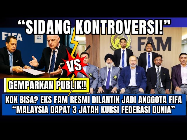 Youtube Thumnail image of : BERITA TIMNAS ~ 3 Petinggi FAM Resmi Menjabat di FIFA! ~ Highlight Timnas Indonesia VS Irak 2026