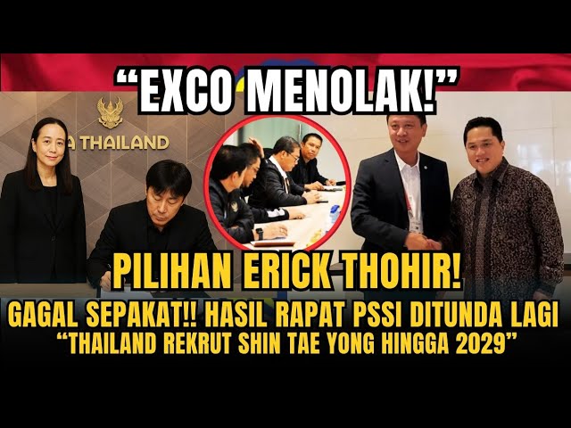 Youtube Thumnail image of : BERITA TIMNAS ~ TOLAK STY!! Kisruh Internal Federasi VS Erick Thohir ~ Update PSSI Hari ini