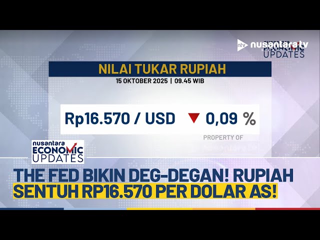 Youtube Thumnail image of : Nilai Tukar Rupiah Melemah, Pasar Tunggu Keputusan Suku Bunga The Fed | NEU