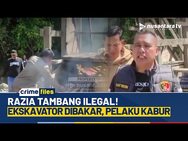 Youtube Thumnail image of : Tim Gabungan Temukan Jejak Aktivitas Tambang Ilegal di Sungai Aceh Tengah | CRIME FILES