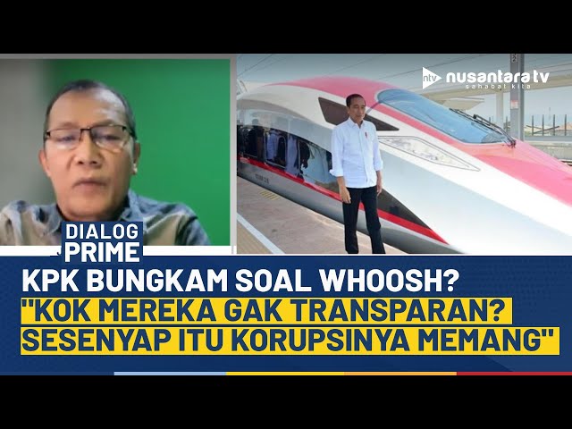 Youtube Thumnail image of : Polemik Utang Bejibun Whoosh, KPK Pilih Bungkam? Saut Situmorang: Kok Mereka Gak Transparan? | NTV
