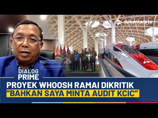 Youtube Thumnail image of : Komisi VI DPR Ungkap Fakta Proyek Whoosh Ramai Dikritik: Dulu Saya Minta Audit KCIC | DIALOG PRIME