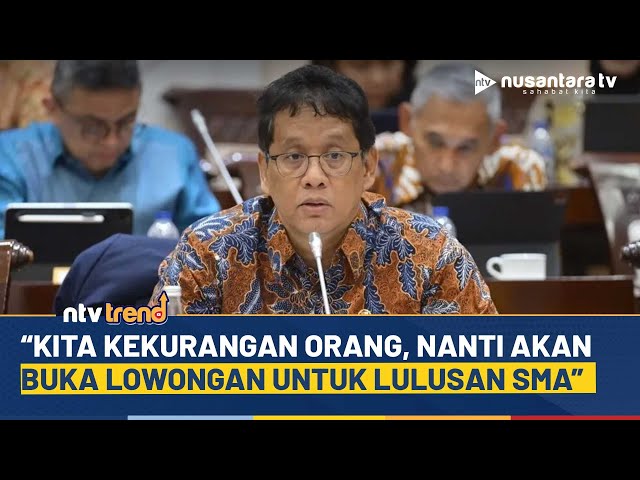 Youtube Thumnail image of : Kabar Baik! Purbaya Siapkan Rekrutmen CPNS: 300 Formasi Dibuka untuk Lulusan SMA | NTV