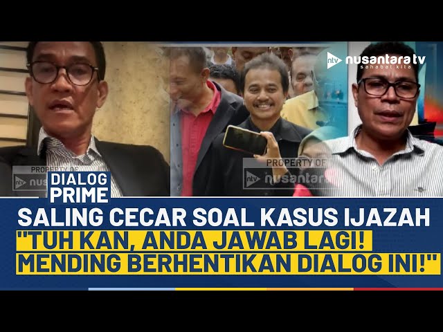 Youtube Thumnail image of : Saling Cecar! Refly Ultimatum Faizal Assegaf Soal Kasus Ijazah & Roy Suryo Cs: Tuh Kan, Jawab Lagi!