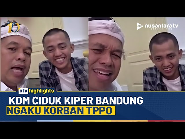 Youtube Thumnail image of : Momen Dedi Mulyadi Ciduk Kiper Bandung Ngaku Korban TPPO Taunya Jadi Tukang Ngerayu Pria di Kamboja