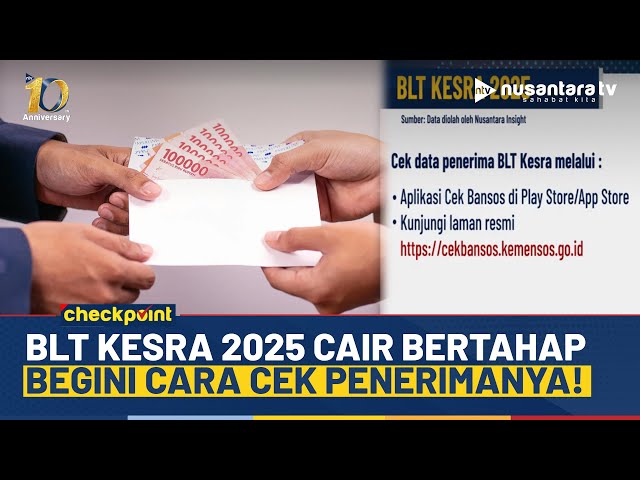 Youtube Thumnail image of : Warga Serbu Kantor Pos! BLT Kesra Cair Bertahap, Begini Cara Cek Penerimanya! | NTV CHECKPOINT