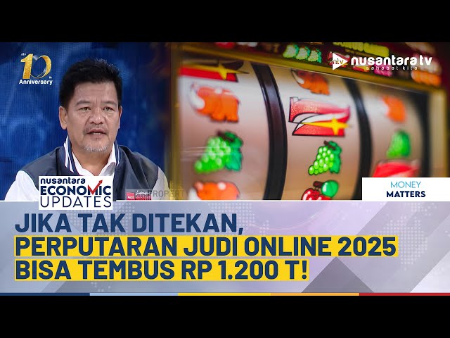 Youtube Thumnail image of : Fantastis! Ternyata Perputaran Uang Judol Bisa Sampai Rp1.200 Triliun Tahun 2025 | NEU