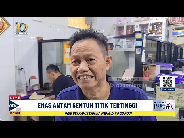 Youtube Thumnail image of : Harga Emas Antam Meroket, Mencapai Titik Tertinggi Rp 2,6 Juta Per Gram | NEU