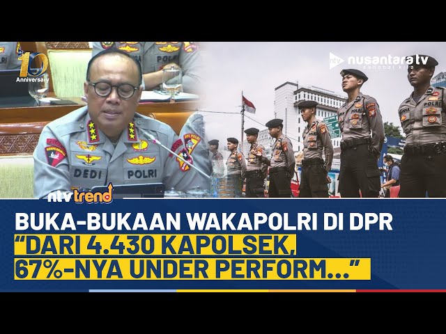 Youtube Thumnail image of : [FULL] Wakapolri Buka-bukaan Akui 67 Persen Kapolsek, 36 Kapolres & 15 Direktur Reserse Tak Kompeten