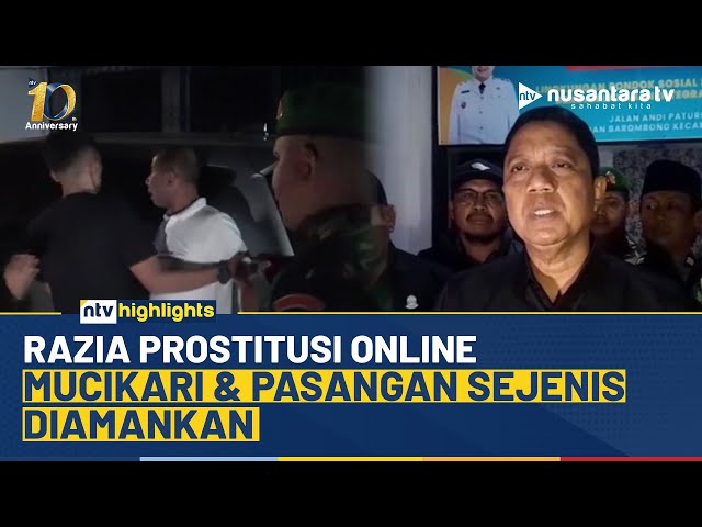 Youtube Thumnail image of : Razia Prostitusi Online Ricuh, Mucikari & Pasangan Sesama Jenis Ikut Diamankan | NTV HIGHLIGHTS