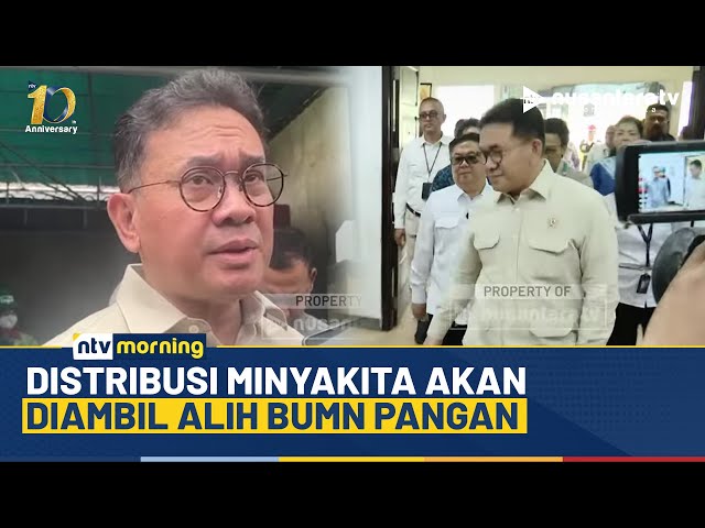 Youtube Thumnail image of : Mendag Siapkan Aturan Baru, Distribusi MinyaKita Akan Diambil Alih BUMN Pangan | NTV MORNING