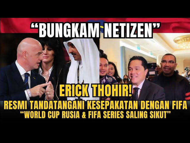 Youtube Thumnail image of : BERITA TIMNAS ~ BERHASIL!! Meski Dihujat, Erick Thohir Kembali Sukses Melobi ~ Update PSSI Hari ini