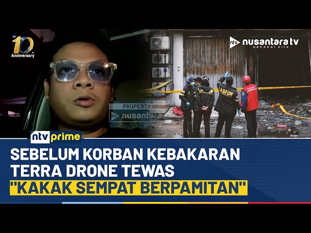 Youtube Thumnail image of : [FULL] Kesaksian Keluarga Korban Kebakaran Gedung Terra Drone: Kakak Sempat Berpamitan | NTV
