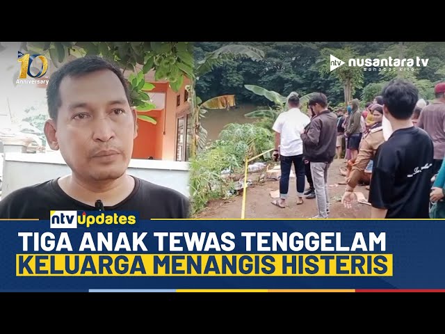 Youtube Thumnail image of : Nahas! 3 Anak Tewas Tenggelam di Danau Bekasi, 1 Korban Masih Hilang | NTV UPDATES