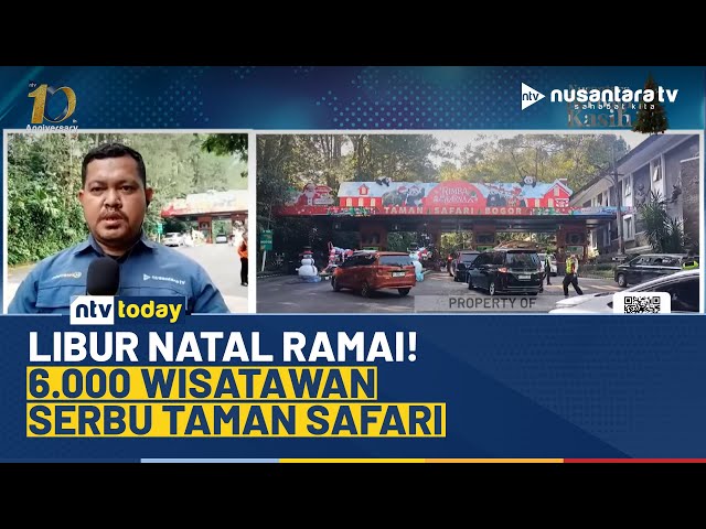 Youtube Thumnail image of : Antisipasi Kepadatan Puncak, Wisatawan Taman Safari Diimbau Gunakan Jalur Alternatif | NTV TODAY