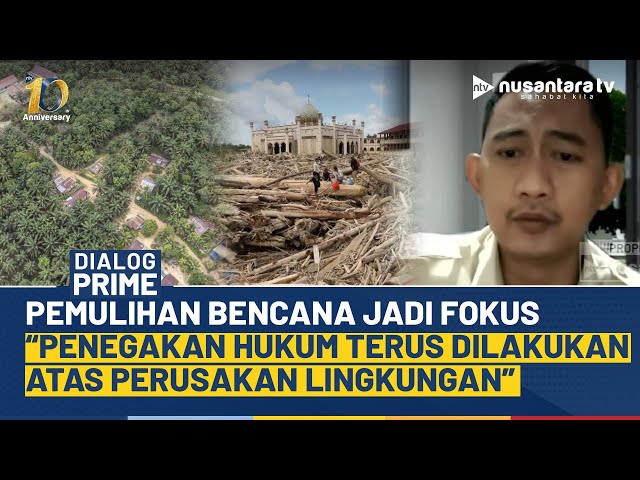 Youtube Thumnail image of : Fokus Pemerintah Tak Hanya Pemulihan Pasca Bencana, KSP: Penegakan Hukum Tetap Jalan | NTV