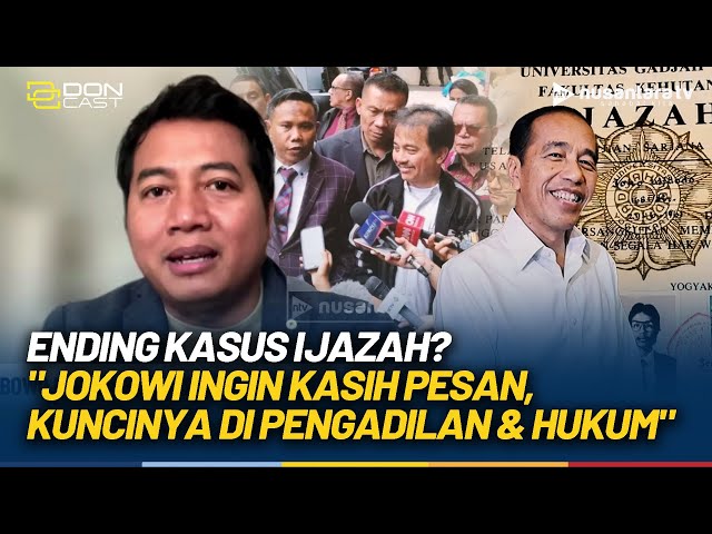 Youtube Thumnail image of : Bicara Ijazah Jokowi, Endingnya? Adipray: Jokowi Ingin Kasih Pesan, Kuncinya di Pengadilan & Hukum