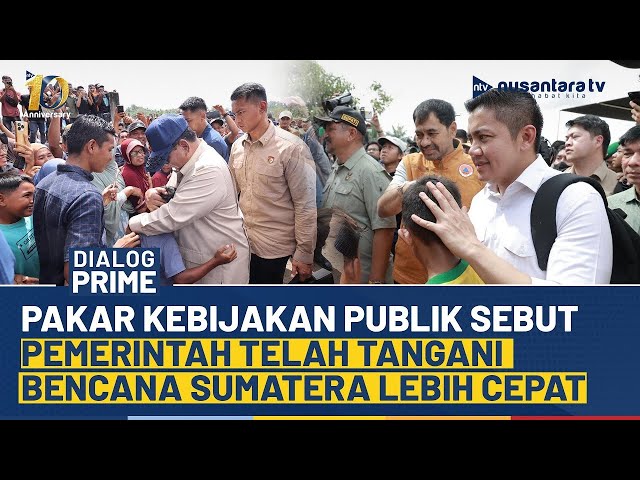 Youtube Thumnail image of : [FULL] Pemulihan Bencana Sumatera, Pakar: Saya Apresiasi, Pemerintah Sangat Cepat dan Responsif