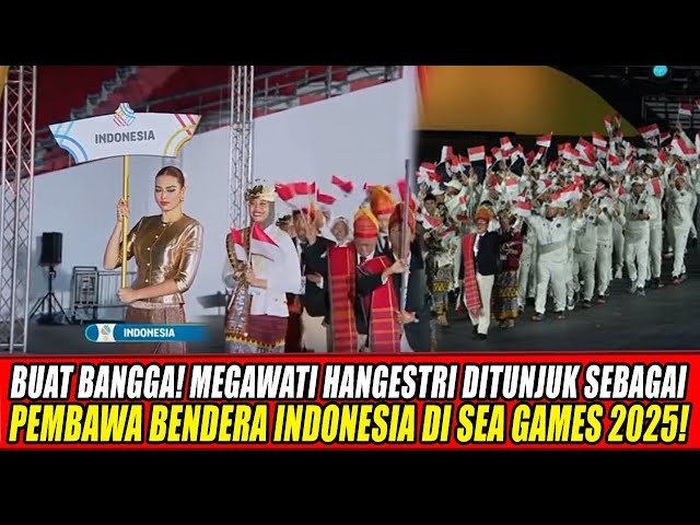 Youtube Thumnail image of : BUAT BANGGA! Megawati Hangestri Ditunjuk Sebagai Pembawa Bendera Indonesia di SEA Games 2025!