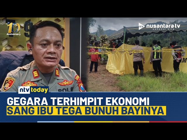 Youtube Thumnail image of : Gempar! Seorang Ibu di Trenggalek Bunuh Bayinya, Ada Luka Memar di Tubuh Korban | NTV TODAY