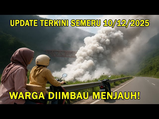 Youtube Thumnail image of : SITUASI TERKINI BANJIR LAHAR SEMERU HARI INI: RELAWAN TINGKATKAN KEWASPADAAN