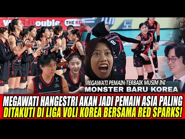 Youtube Thumnail image of : SEMUA BAHAGIA🔥SELURUH PEMAIN RED SPARKS BERHASIL BAWA MEGAWATI HANGESTRI KEMBALI KE RED SPARKS!