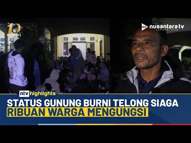 Youtube Thumnail image of : Status Gunung Burni Telong Naik ke Siaga, Ribuan Warga Mengungsi | NTV HIGHLIGHTS