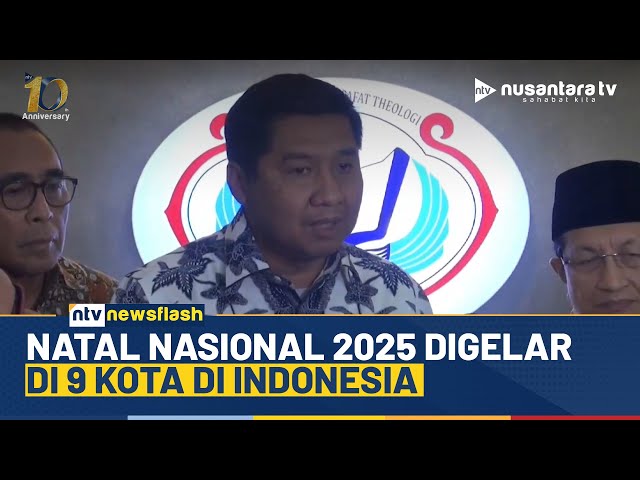 Youtube Thumnail image of : Bertemakan Allah Hadir untuk Selamatkan Keluarga, Natal Nasional 2025 Digelar di 9 Kota di Indonesia