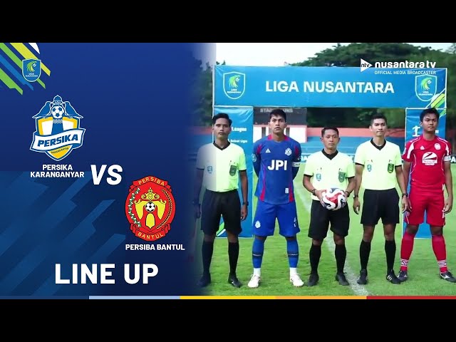 Youtube Thumnail image of : Line Up & Kick Off Liga Nusantara 2025/26, Persika Karanganyar vs Persiba Bantul | NTV