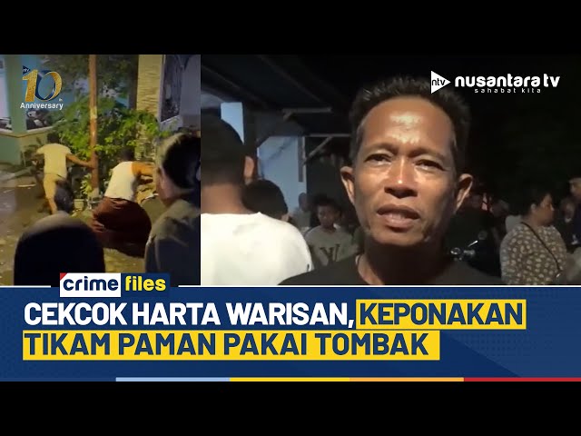 Youtube Thumnail image of : Diduga Masalah Warisan, Seorang Pria di Gowa Lakukan Penikaman Terhadap Paman | CRIME FILES