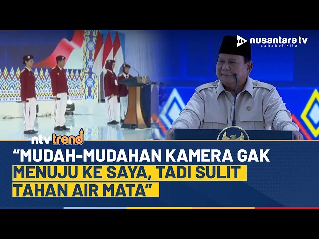Youtube Thumnail image of : Presiden Prabowo Terkesima Dengar Pidato Siswa Sekolah Rakyat: Saya Tadi Sulit Tahan Air Mata | NTV