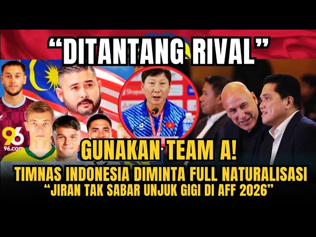 Youtube Thumnail image of : BERITA TIMNAS ~ Dituntut Juara AFF 2026! Pelatih Baru Diserang Publik ASEAN - Update PSSI Hari ini