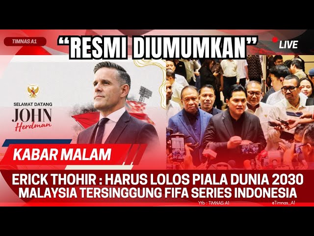Youtube Thumnail image of : BERITA TIMNAS ~ Menguak Fakta Perjanjian Pelatih Baru & Malaysia yang Berulah - Update PSSI Hari ini