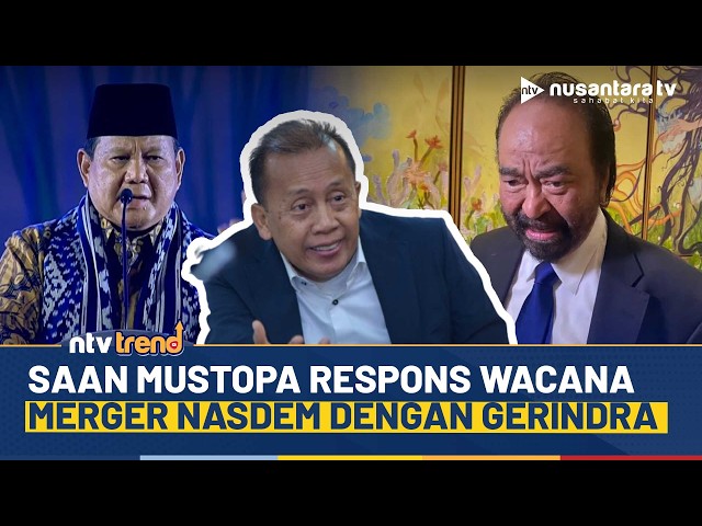 Youtube Thumnail image of : [FULL] Wacana “Merger” Partai NasDem dengan Gerindra, Ini Jawaban Saan Mustopa | NTV