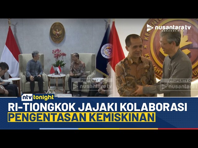 Youtube Thumnail image of : Mentrans RI Terima Dubes Tiongkok, Bahas Penguatan Kerja Sama Pengentasan Kemiskinan | NTV TONIGHT