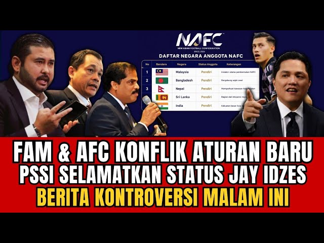 Youtube Thumnail image of : BERITA TIMNAS ~ Malaysia Flexing Demi Tarik Indonesia - Jay Idzes Kontroversi - Update PSSI Hari ini